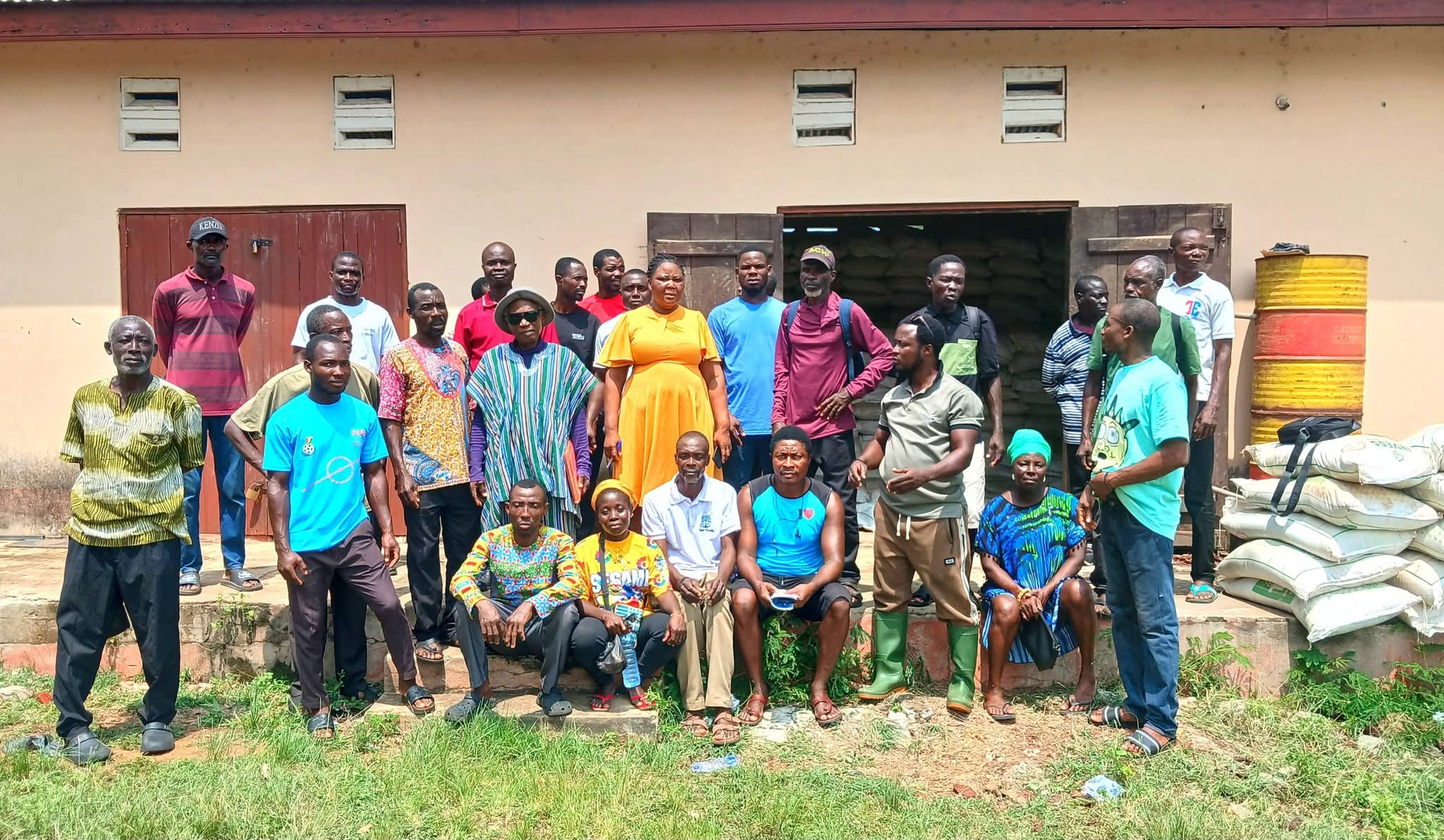 South Tongu Empowers Local Farmers With Subsidised Fertilizer Distribution