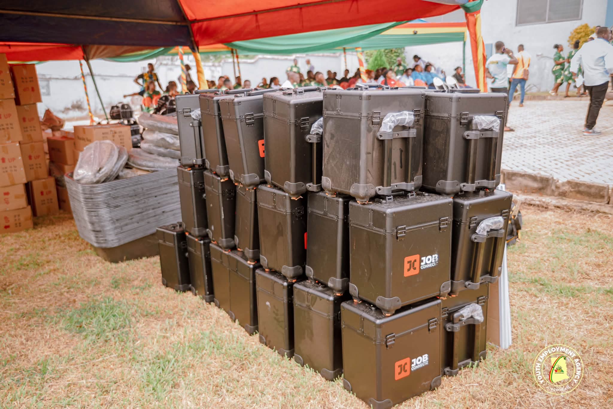 YEA Boss Empowers Youths With Skills Training Tools in Western North Region