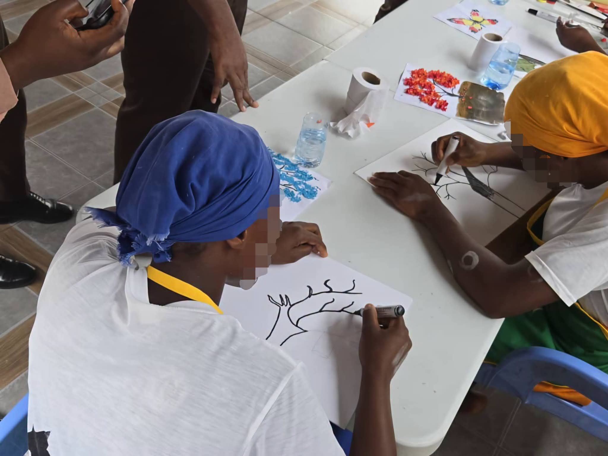 Sekondi Female Prisoners Participate in "Talent Behind These Walls" Art Contest