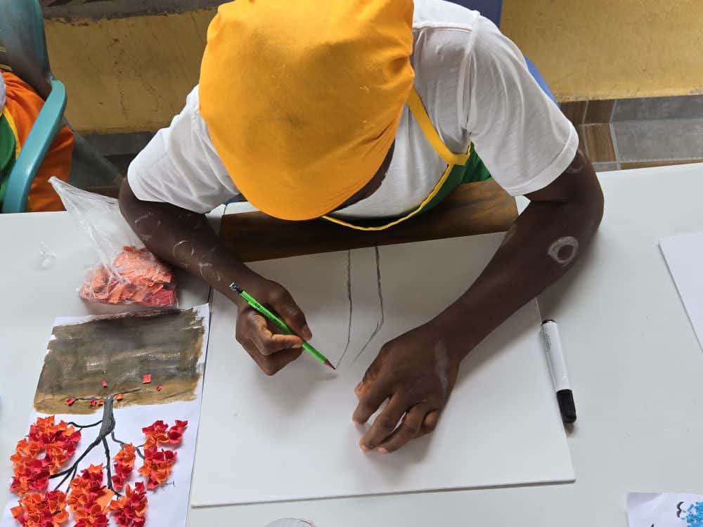 Sekondi Female Prisoners Participate in "Talent Behind These Walls" Art Contest