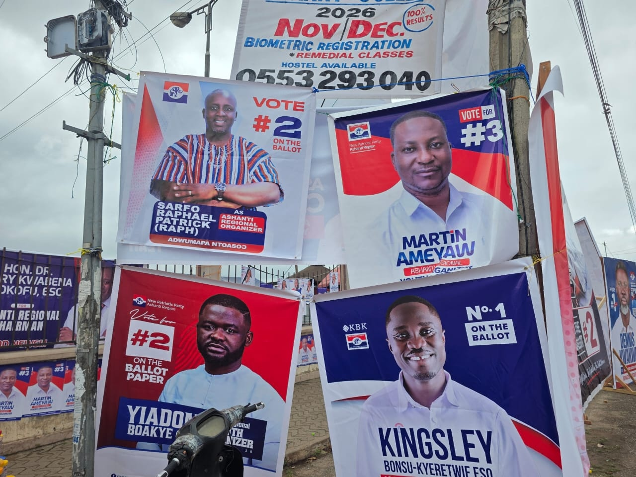 34 Candidates Contest 11 Executive Slots in NPP Ashanti Regional Elections