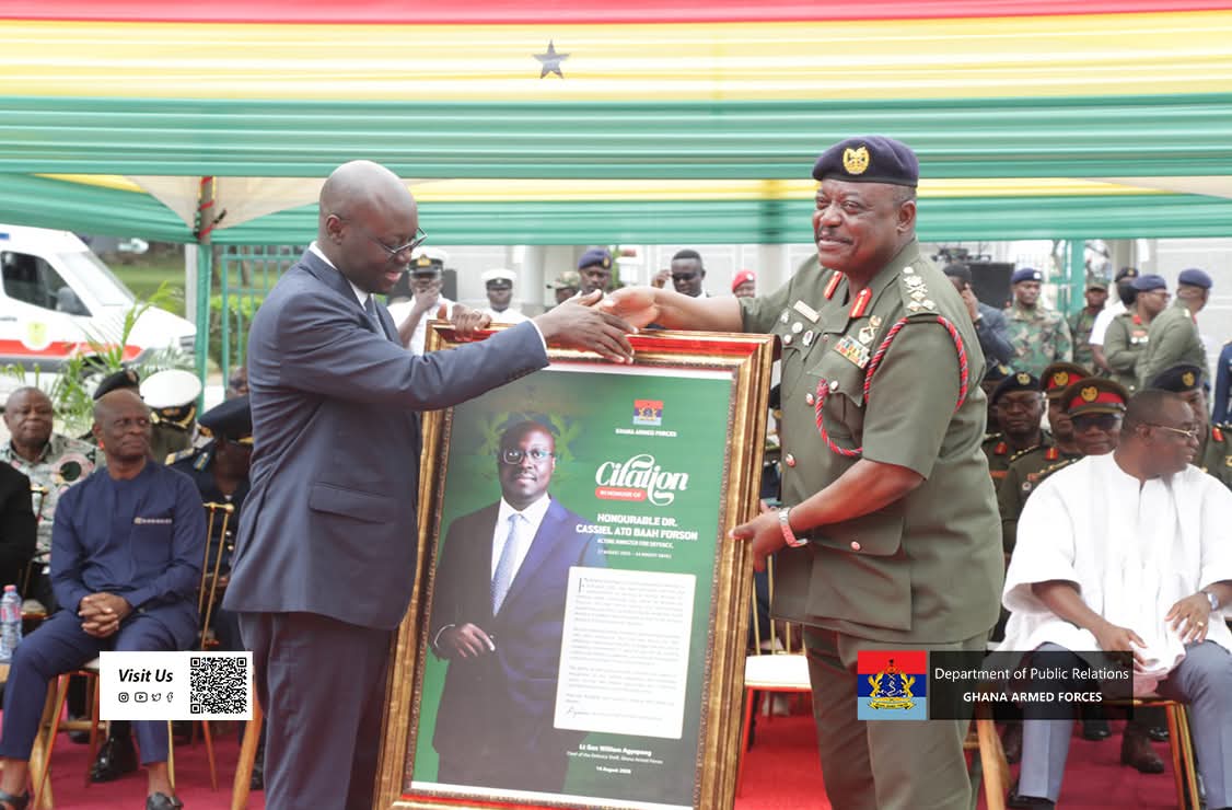 Hon. Kenneth Gilbert Agyei Assumes Role as Minister for Defence