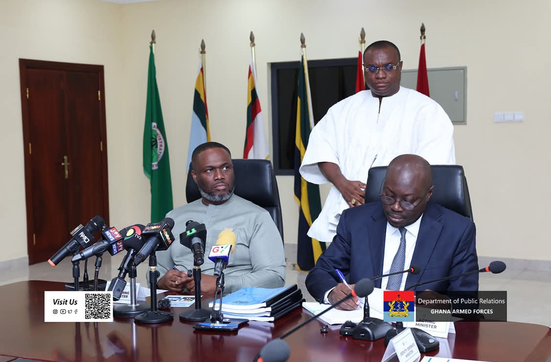 Hon. Kenneth Gilbert Agyei Assumes Role as Minister for Defence