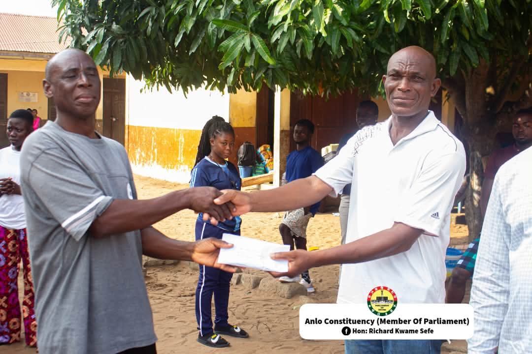 Hon Kwame Sefe Supports Anlo District Athletes Ahead of Ongoing 55th Inter-Districts Sports Tournament in Akatsi