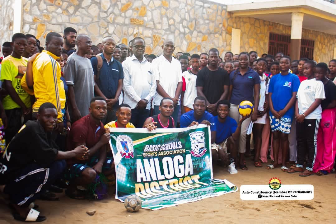 Hon Kwame Sefe Supports Anlo District Athletes Ahead of Ongoing 55th Inter-Districts Sports Tournament in Akatsi