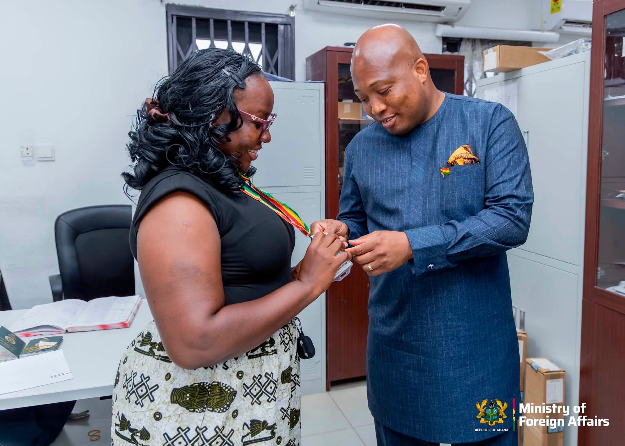 North Tongu MP Commends Passport Head Office Following Outstanding GSS Survey Rating