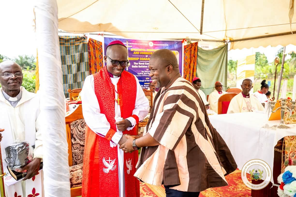 Hon. James Gunu Attends Episcopal Ordination of Rt. Revd. Canon Selorm Selin Sefakor Mereku