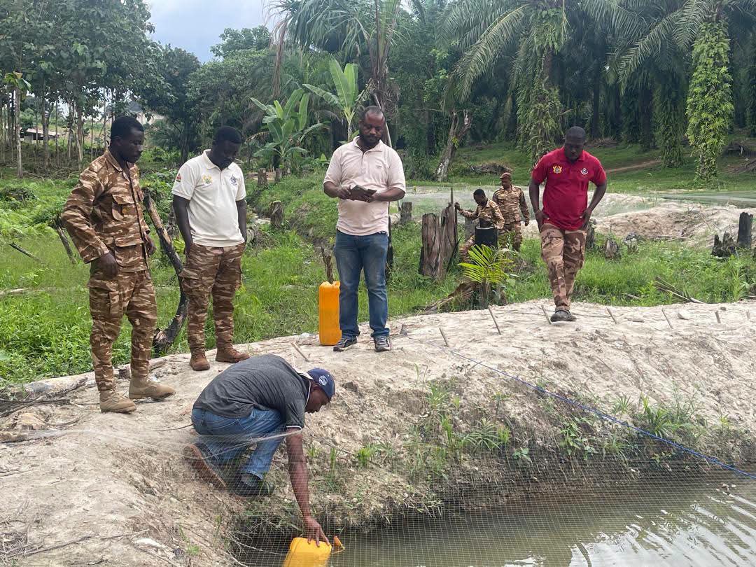 AngloGold Ashanti Equips Obuasi Local Prison with Catfish Fingerlings and Feed