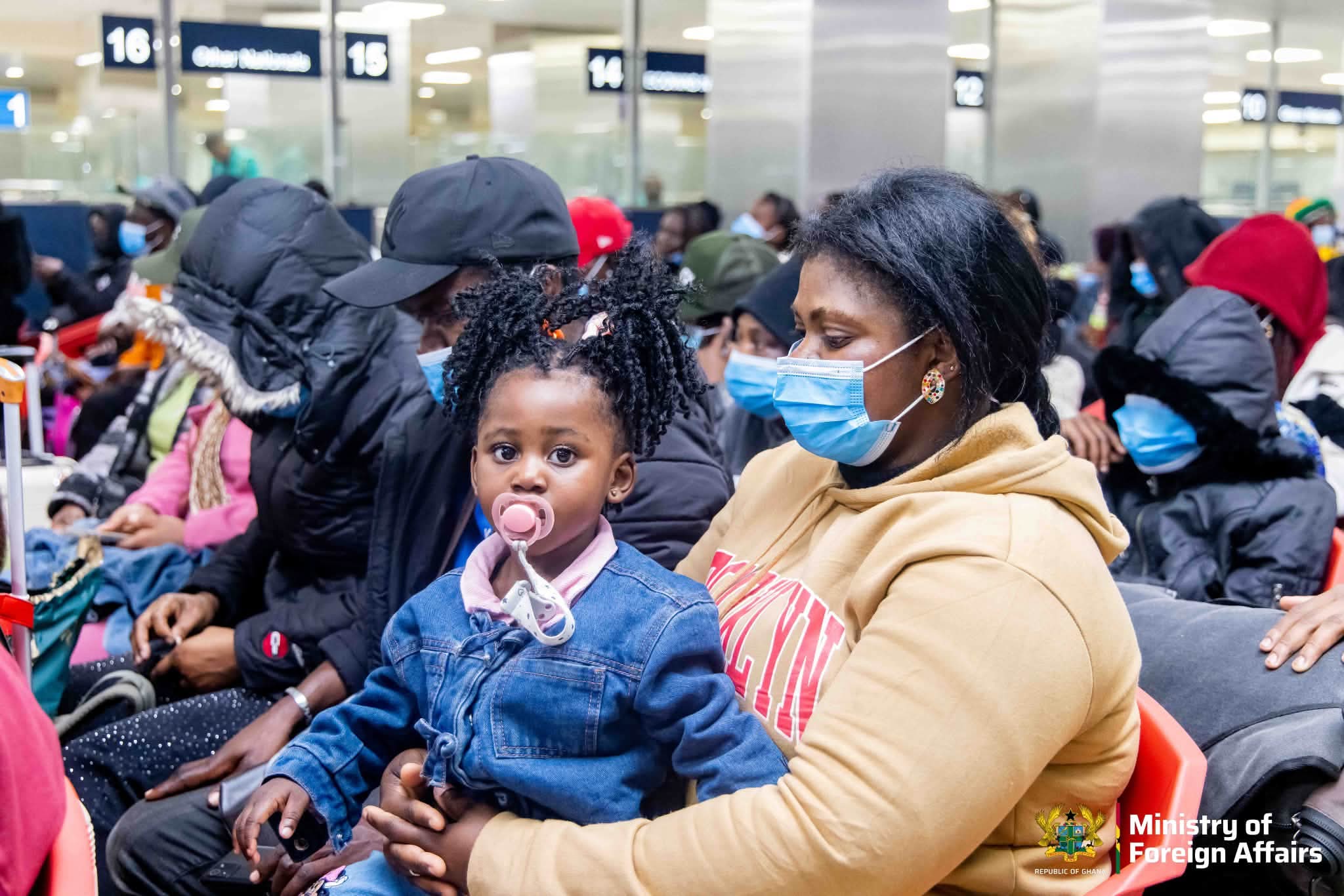 87 More Ghanaian Evacuees Arrive Home safely from South Africa
