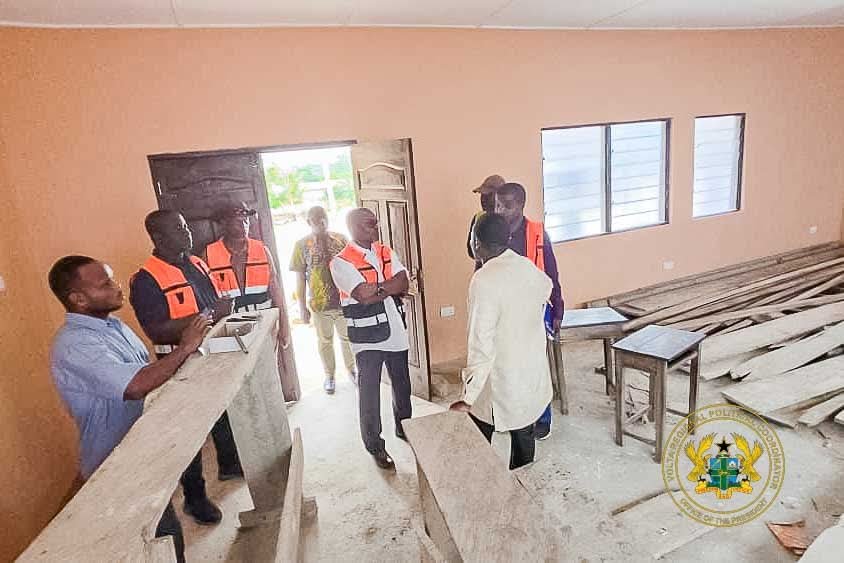 New Infrastructure Inspection Signals Boosting Basic Education Infrastructure in Ketu North