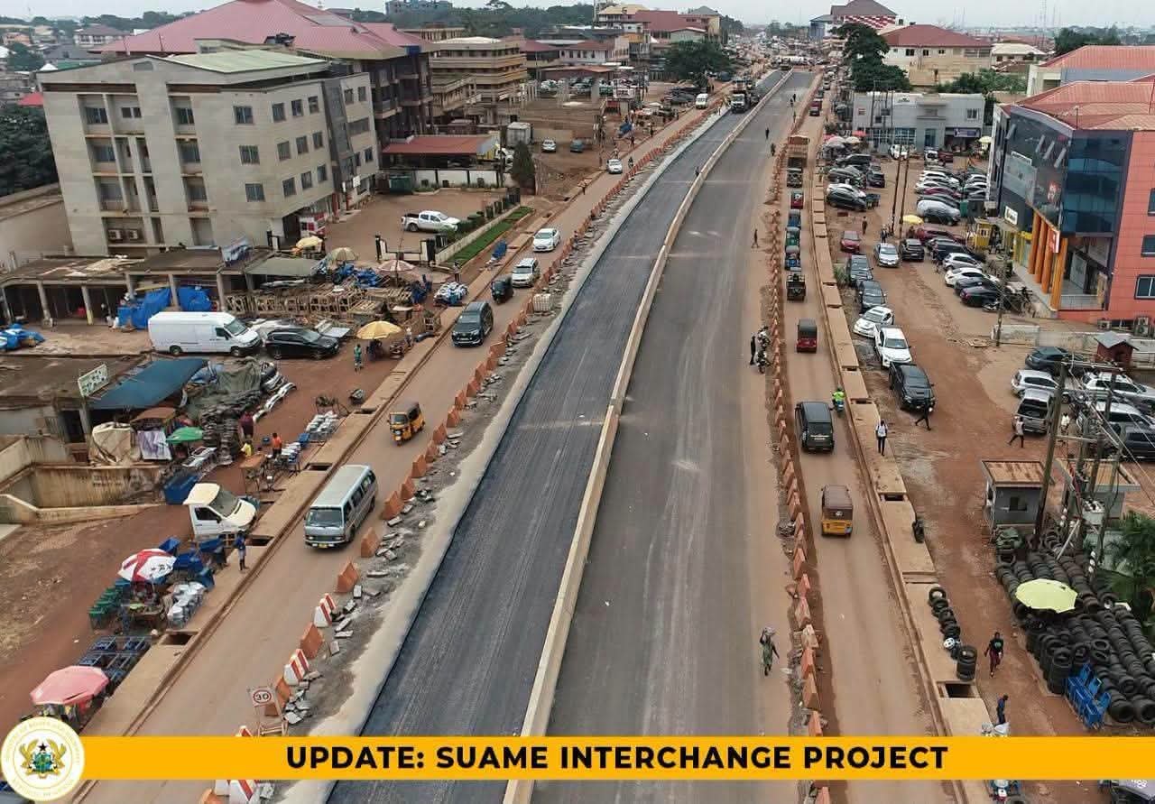 Suame Interchange: Phase 2 Nears Completion Ahead of October Traffic Opening