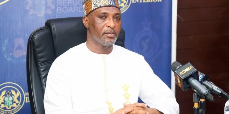 Interior Minister Muntaka Mubarak Urges Police to Curb Unauthorized Self-Defence Groups