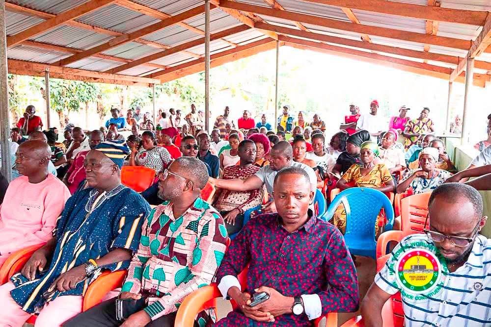 Hon. Thomas Worlanyo Tsekpo Connects with Residents in Latest Hohoe Constituency Tour