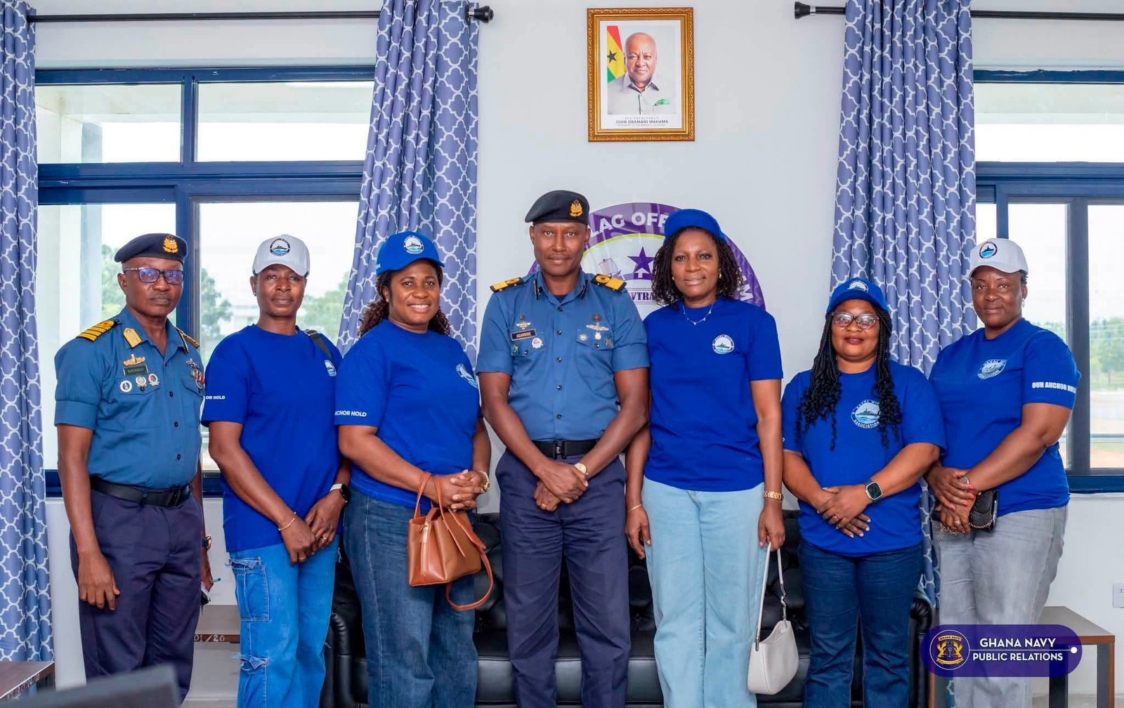 NAWA Delegation Visits Naval Training Command to Strengthen Family and Military Ties