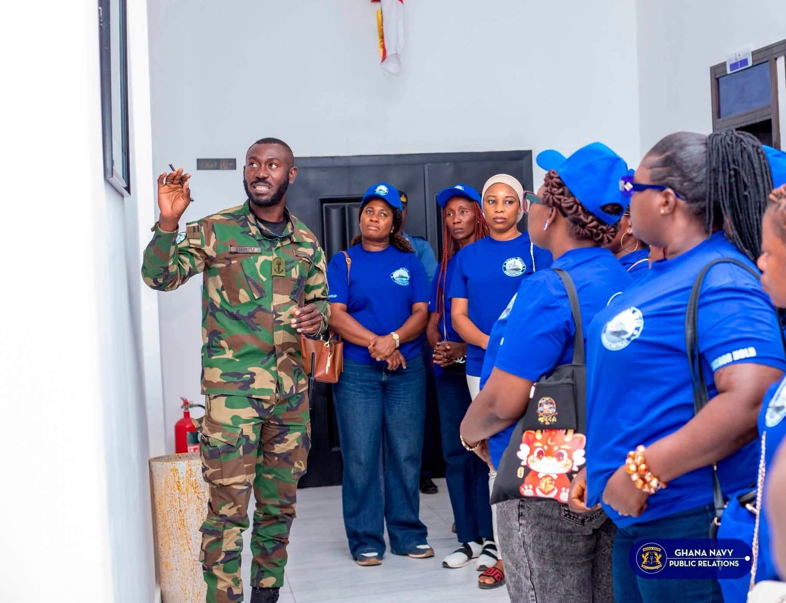 NAWA Delegation Visits Naval Training Command to Strengthen Family and Military Ties