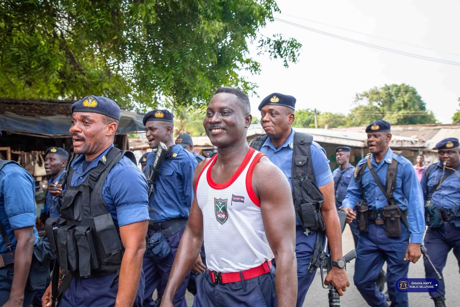 Naval Headquarters Hosts Maiden Combat Fitness Test