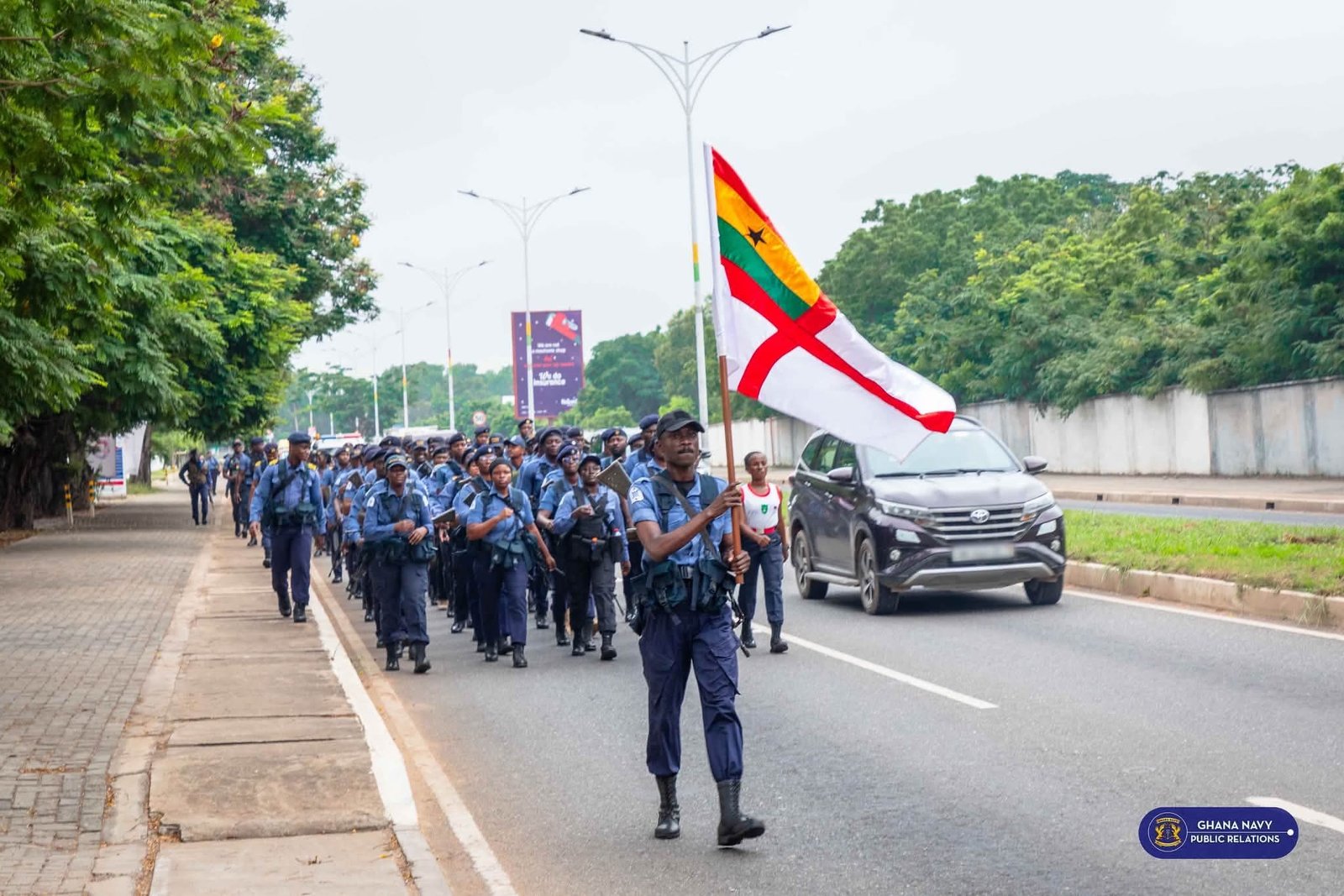 Naval Headquarters Hosts Maiden Combat Fitness Test