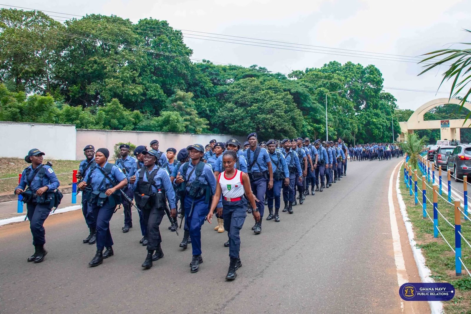 Naval Headquarters Hosts Maiden Combat Fitness Test