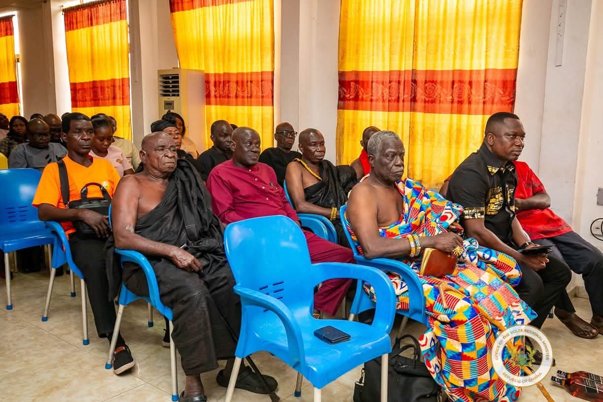 Volta Regional Minister Receives Family of Late Chance Hotel Founder Emmanuel Chance