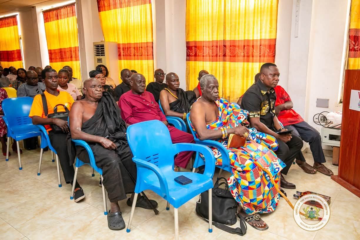 Volta Regional Minister Receives Family of Late Chance Hotel Founder Emmanuel Chance