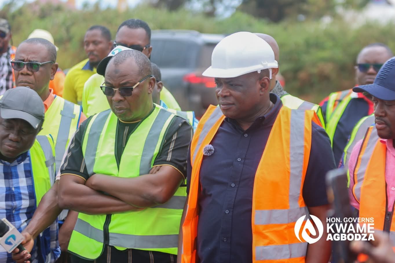 Roads Minister Inspects Key Infrastructure Projects in Bono Region