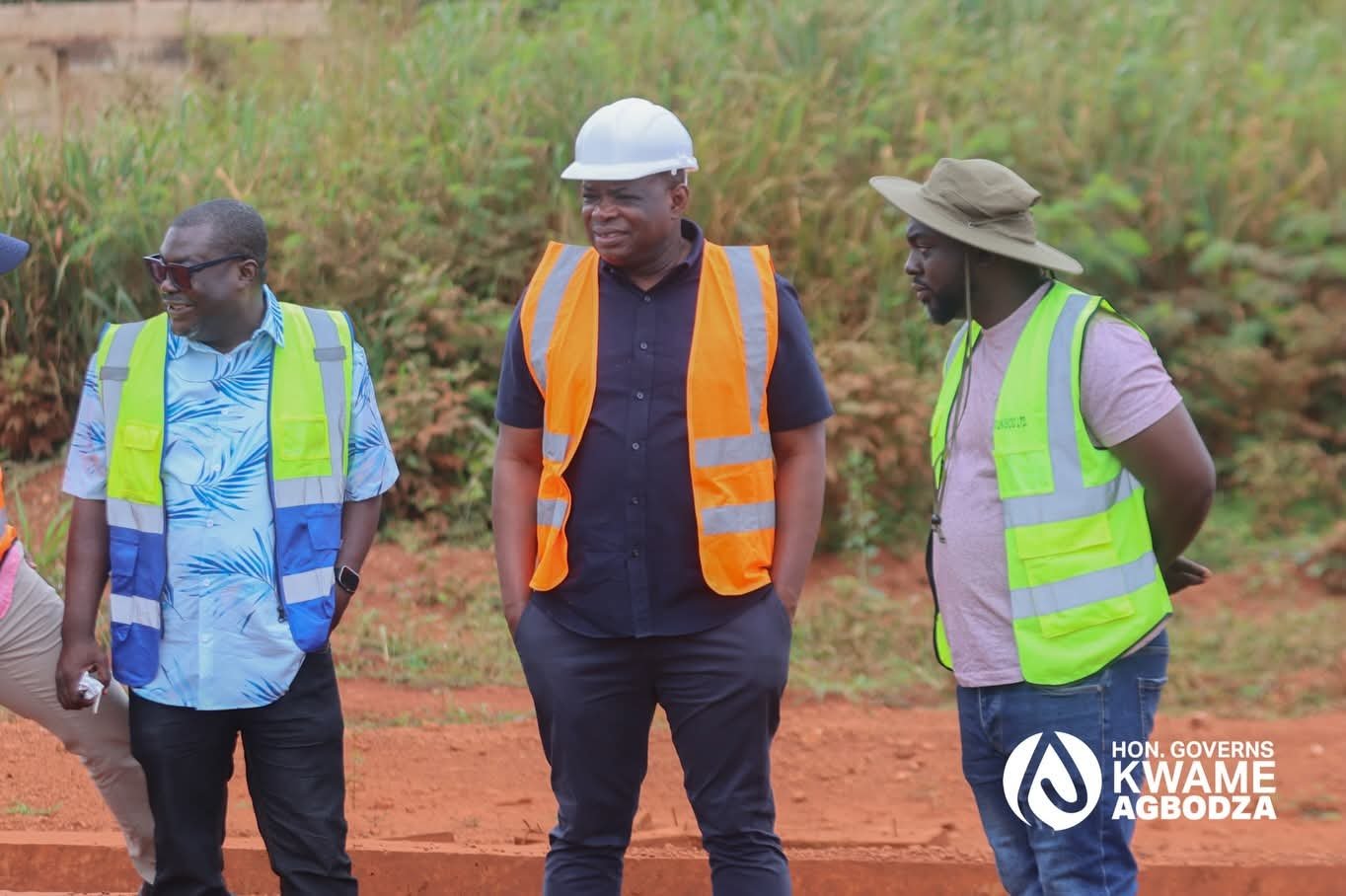 Roads Minister Inspects Key Infrastructure Projects in Bono Region