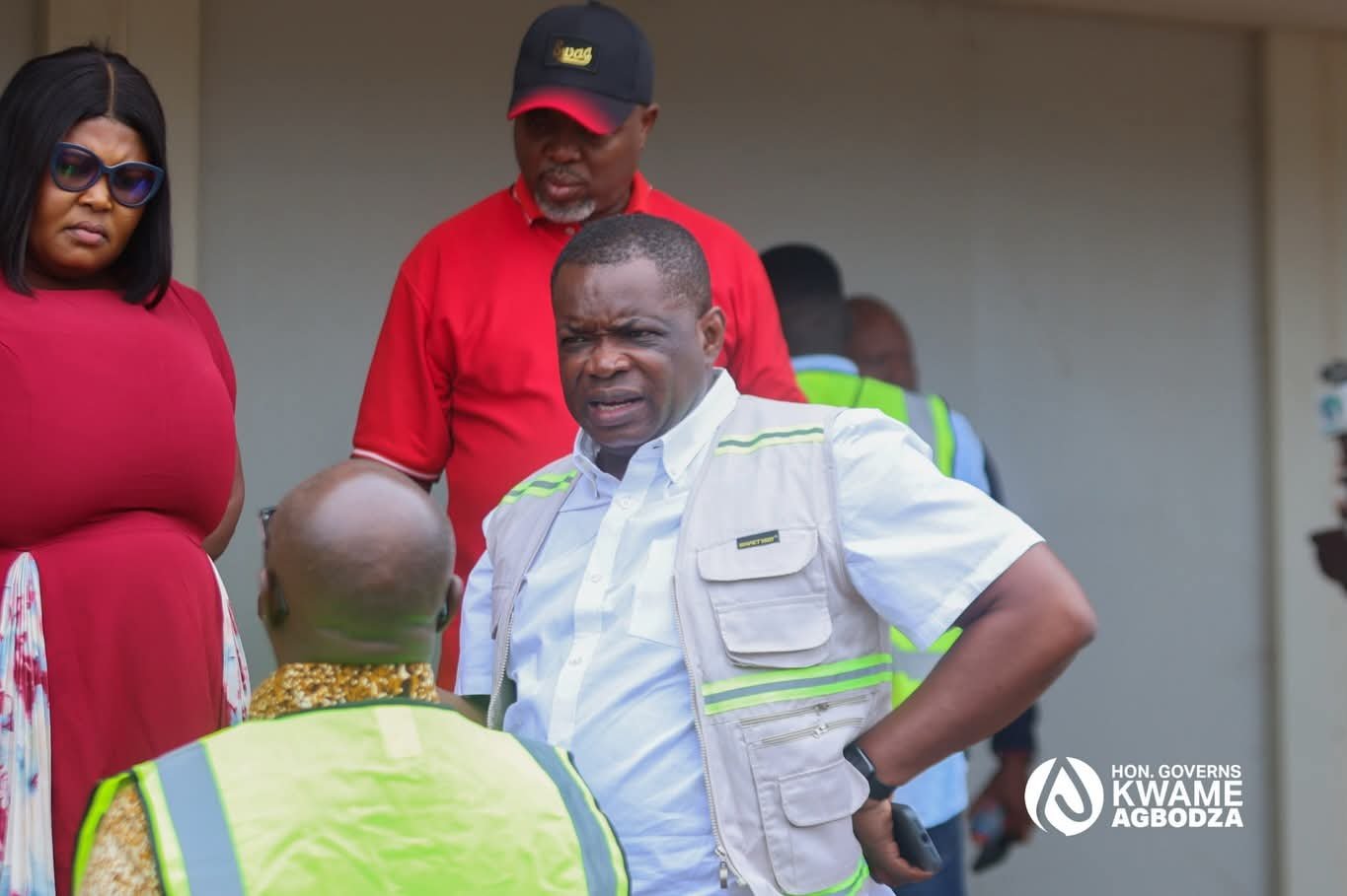 BIG PUSH : Hon. Governs Kwame Agbodza Drives Oversight of Greater Accra Road Works