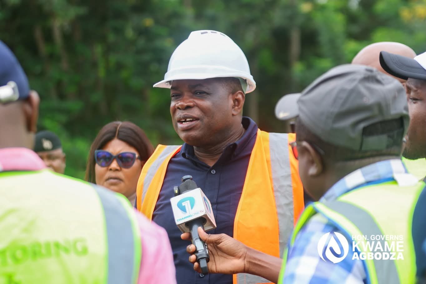 BIG PUSH : Hon. Governs Kwame Agbodza Drives Oversight of Greater Accra Road Works