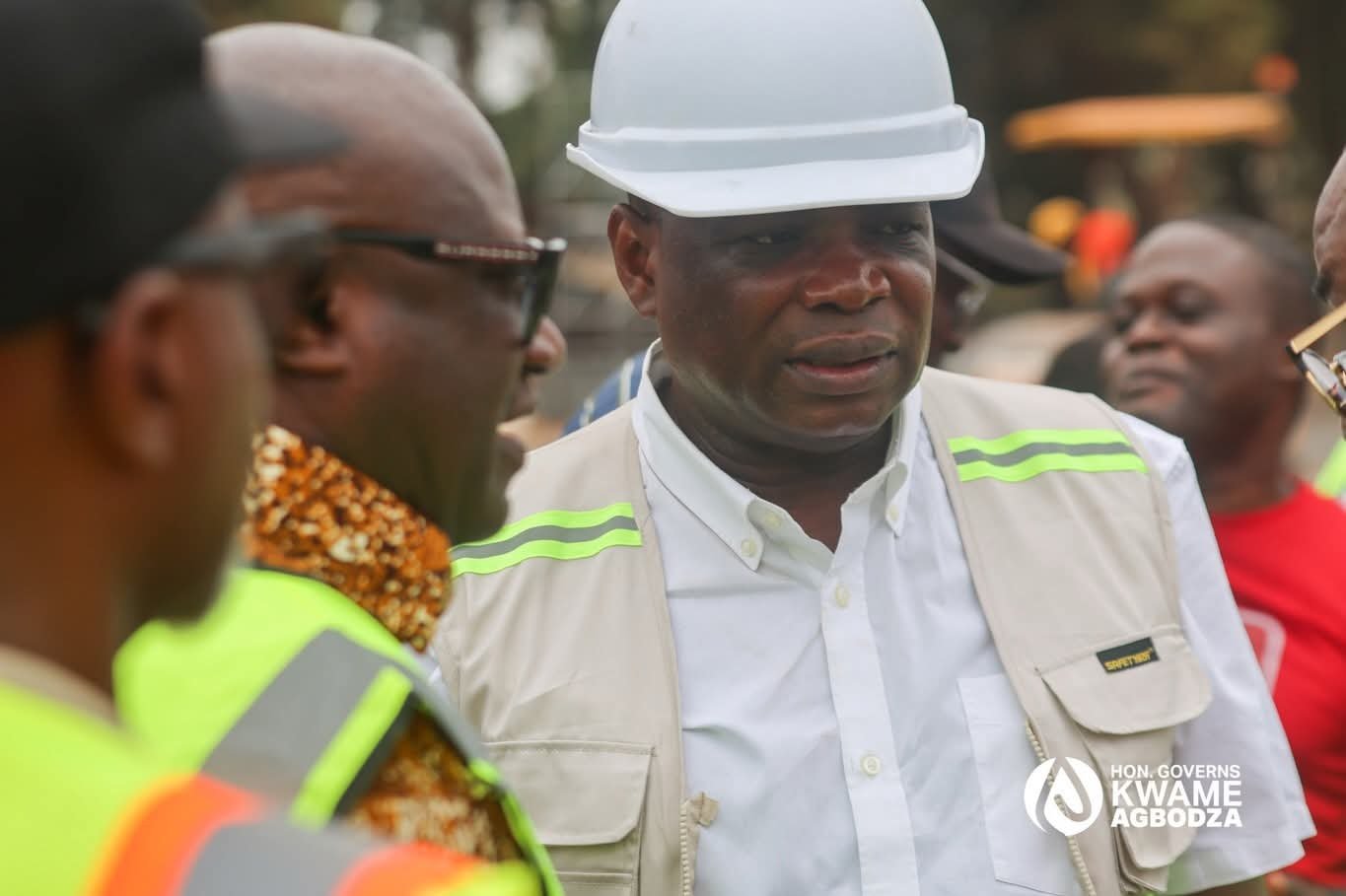 BIG PUSH : Hon. Governs Kwame Agbodza Drives Oversight of Greater Accra Road Works