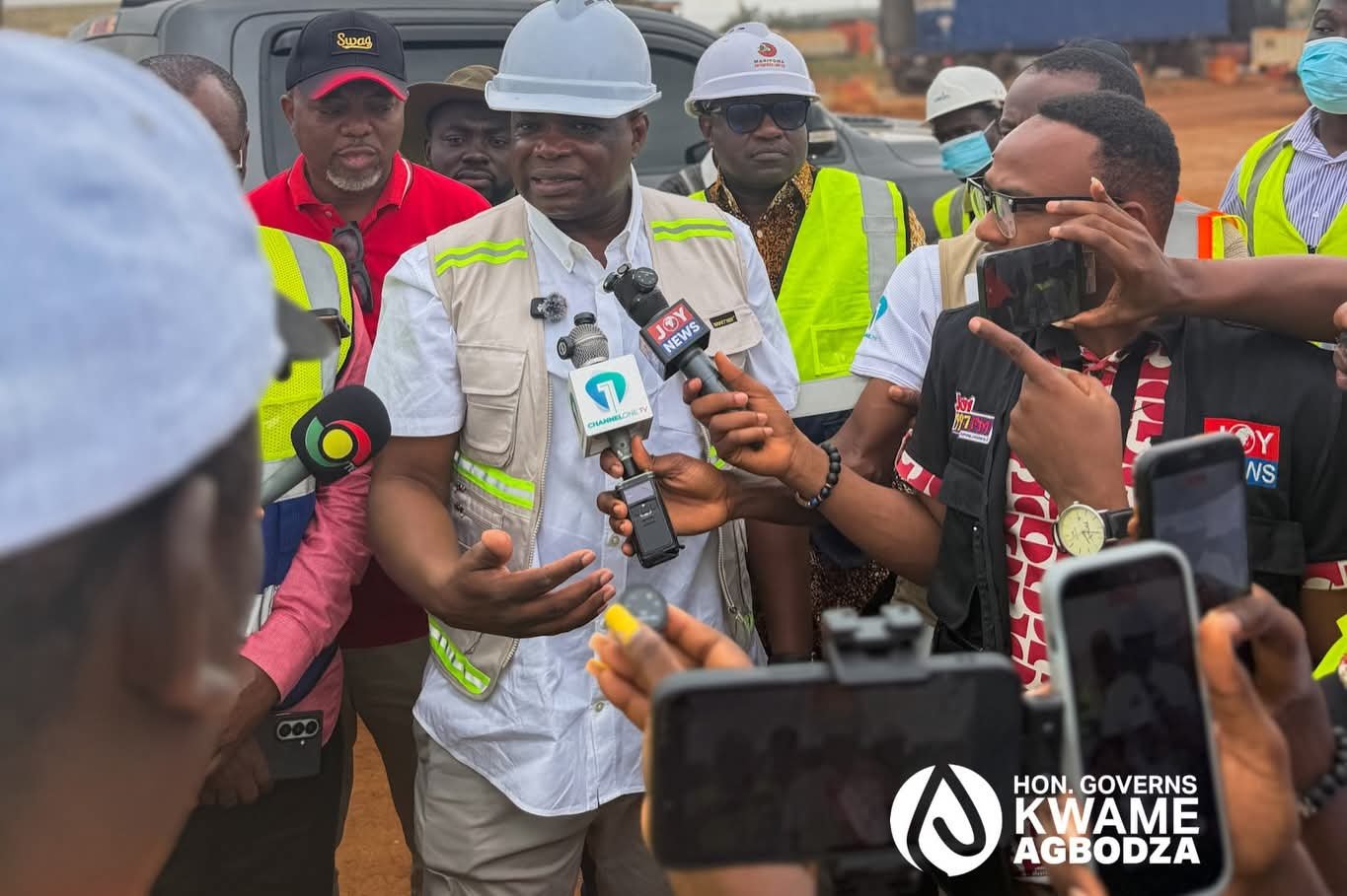 BIG PUSH : Hon. Governs Kwame Agbodza Drives Oversight of Greater Accra Road Works