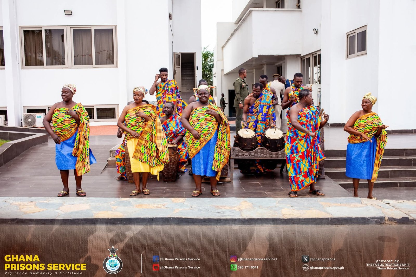 Ghana Prisons Service Represented at 50th GAFCSC Graduation Ceremony