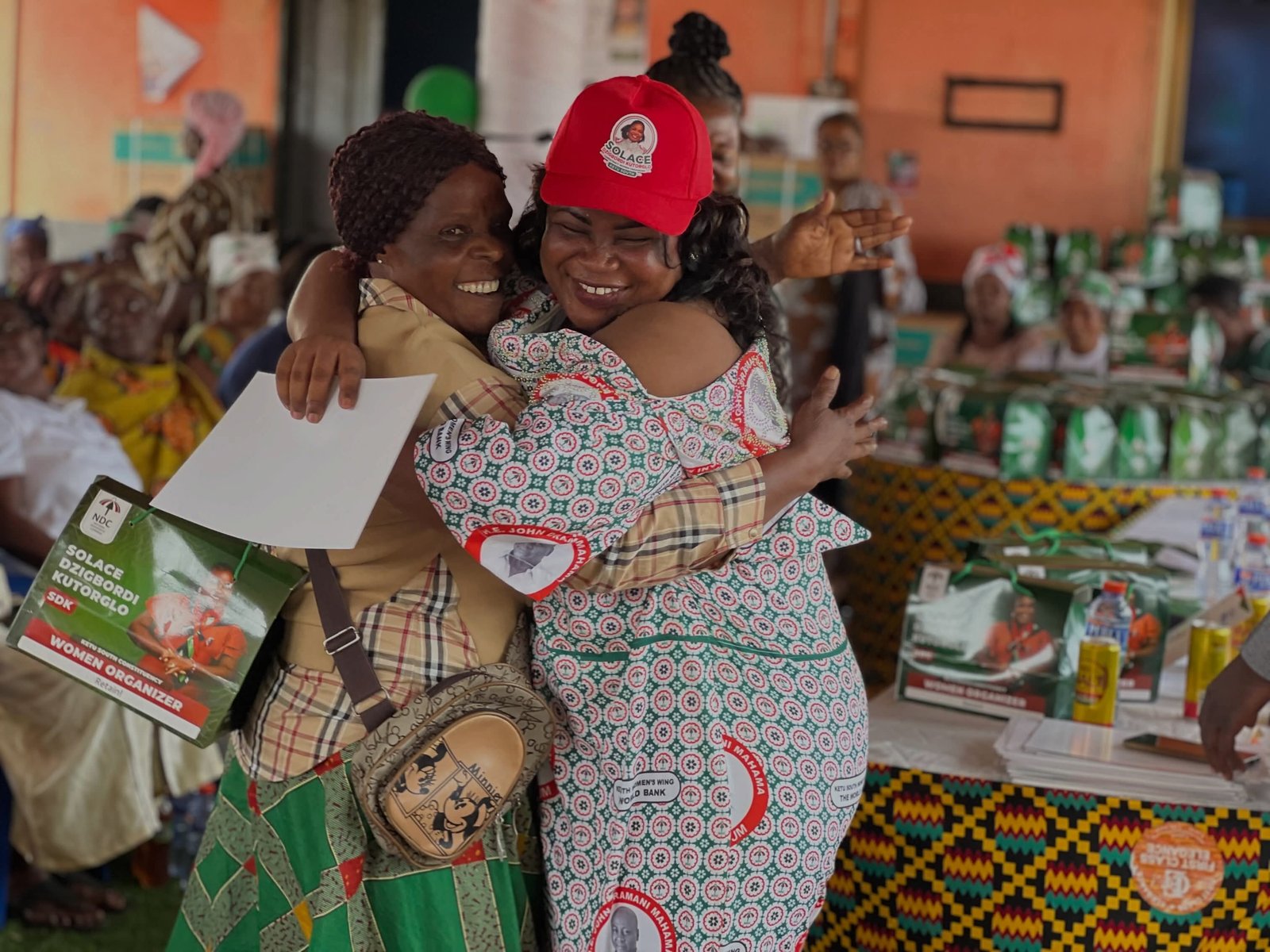 Hon. Solace Kutorglo Honors Abeliakope NDC Branch Women Organizers
