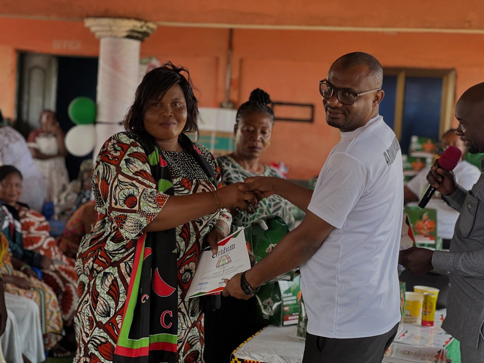 Hon. Solace Kutorglo Honors Abeliakope NDC Branch Women Organizers