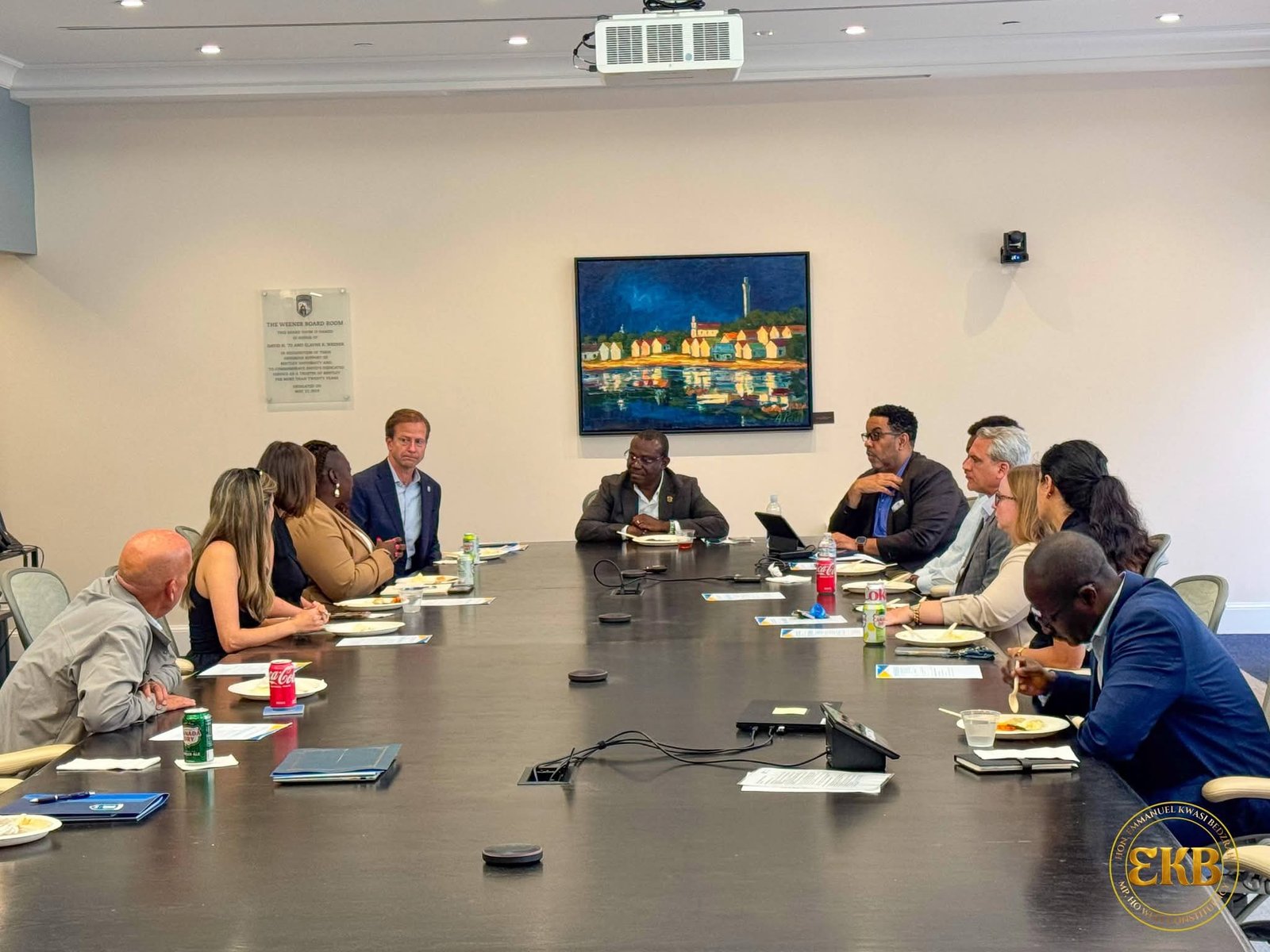 Ho West MP Attends Strategic Partnership Meeting Between GETFund and Bentley University to Expand International Opportunities for Ghanaian Students