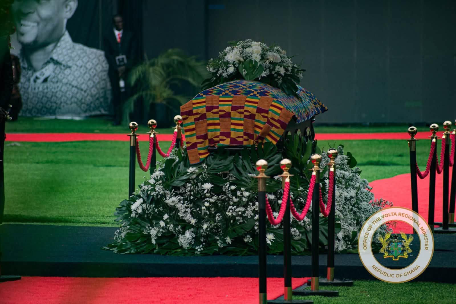 Hon. James Gunu Attends Funeral of Late Businessman George Geel Kutortse