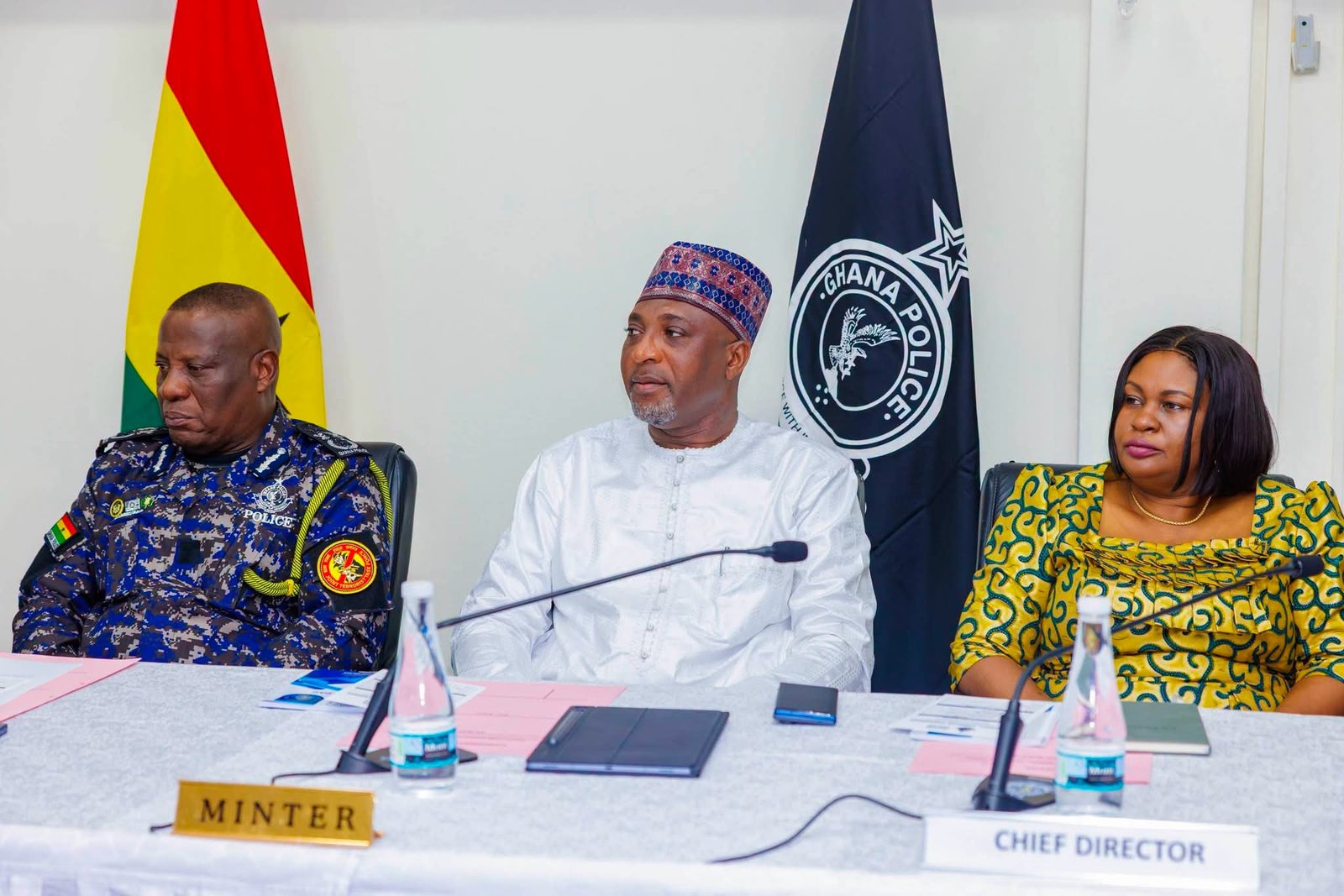 Interior Minister Commends Ghana Police Officers For Achieving Good Operational Results