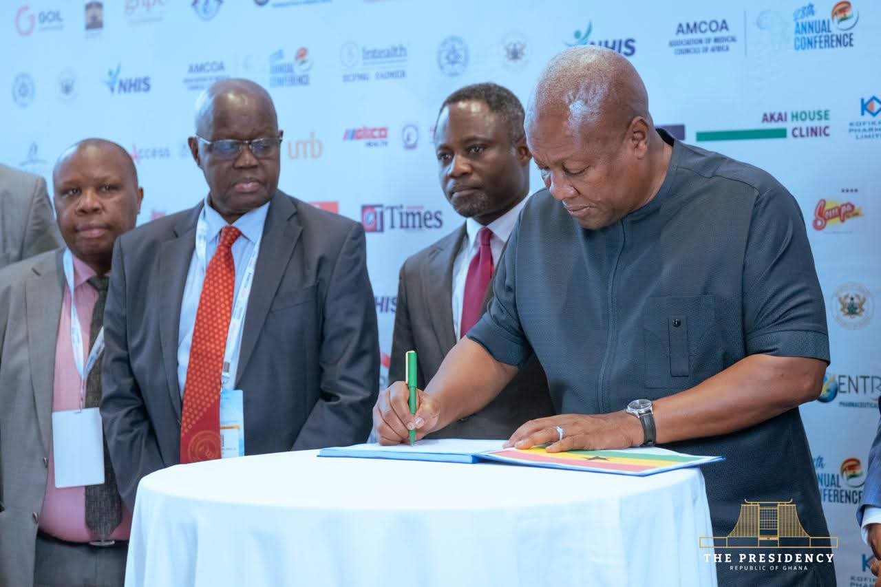 Mahama Urges Stronger African Health Regulation to Ensure Quality and Patient Safety