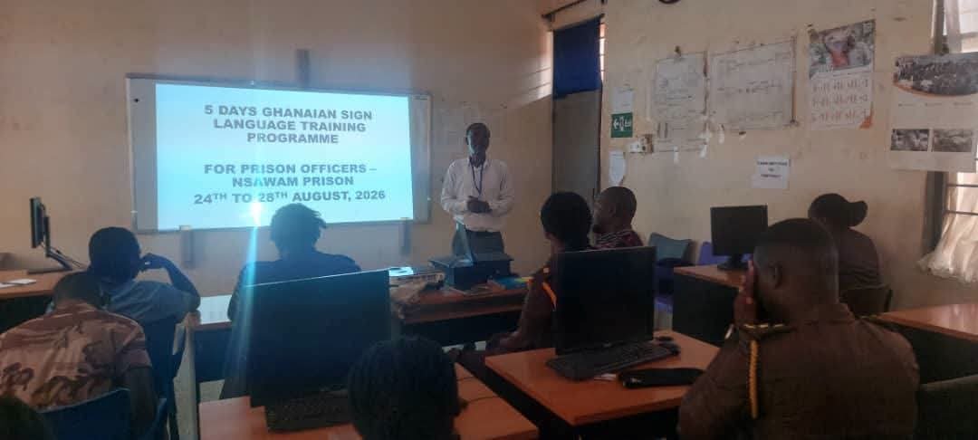 Nsawam Medium Security Prison Empowers Officers with Sign Language Skills to Boost Inclusivity