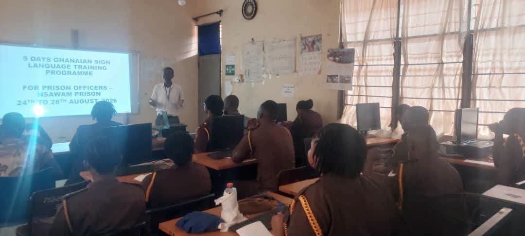 Nsawam Medium Security Prison Empowers Officers with Sign Language Skills to Boost Inclusivity