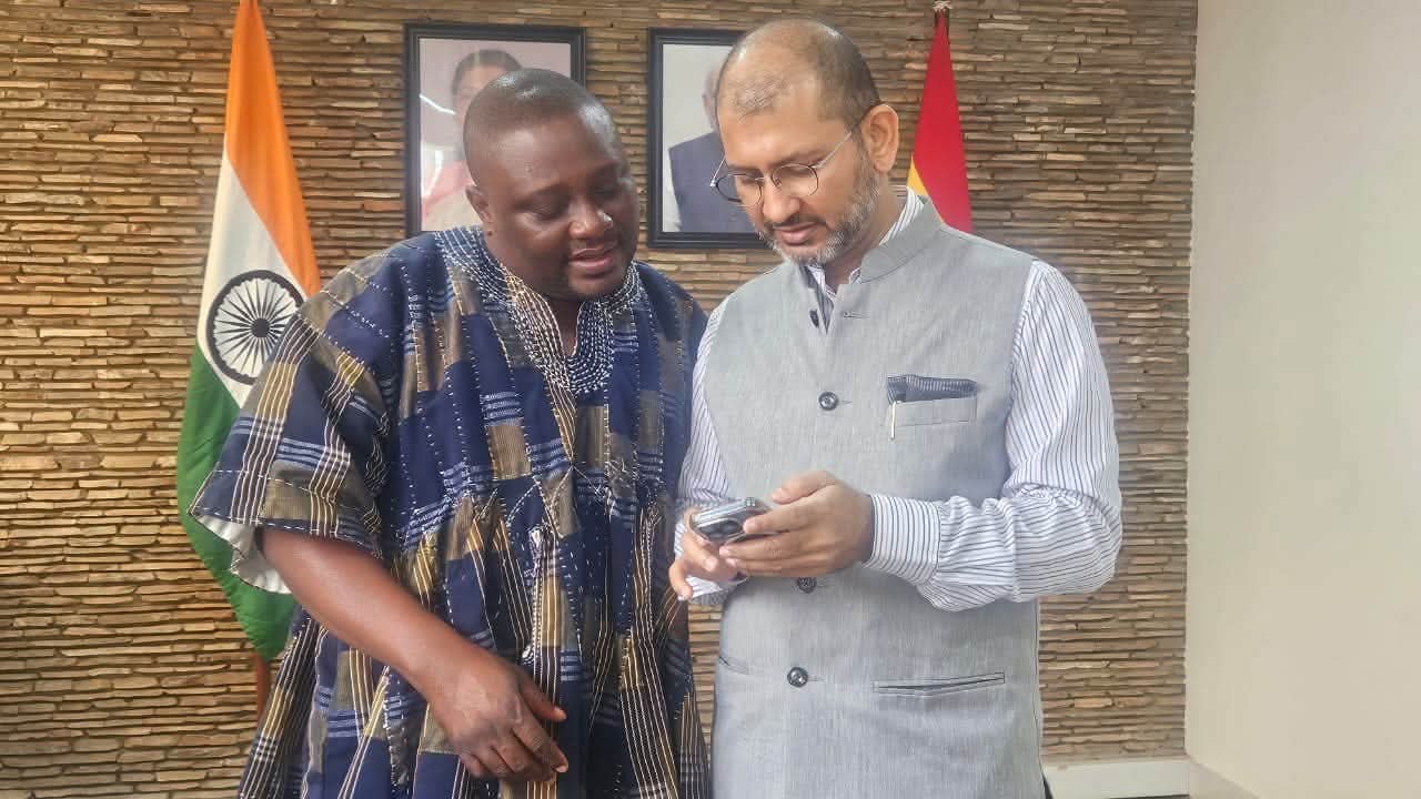 Keta MP Leads Delegation to Indian High Commission for Healthcare and Development Partnership