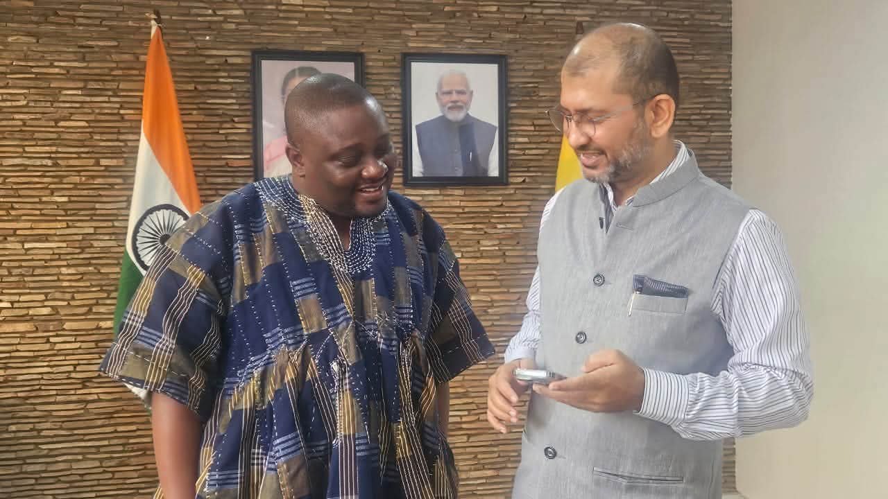 Keta MP Leads Delegation to Indian High Commission for Healthcare and Development Partnership