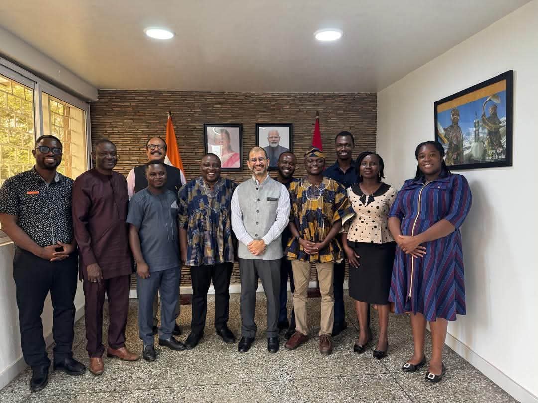Keta MP Leads Delegation to Indian High Commission for Healthcare and Development Partnership