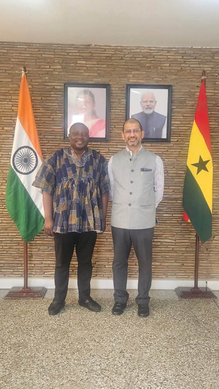 Keta MP Leads Delegation to Indian High Commission for Healthcare and Development Partnership