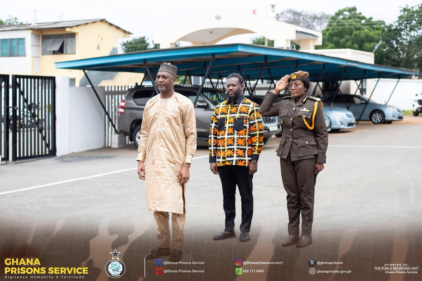 President Mahama Donates 33-Seater Bus to Ghana Prisons Service to Boost Operations