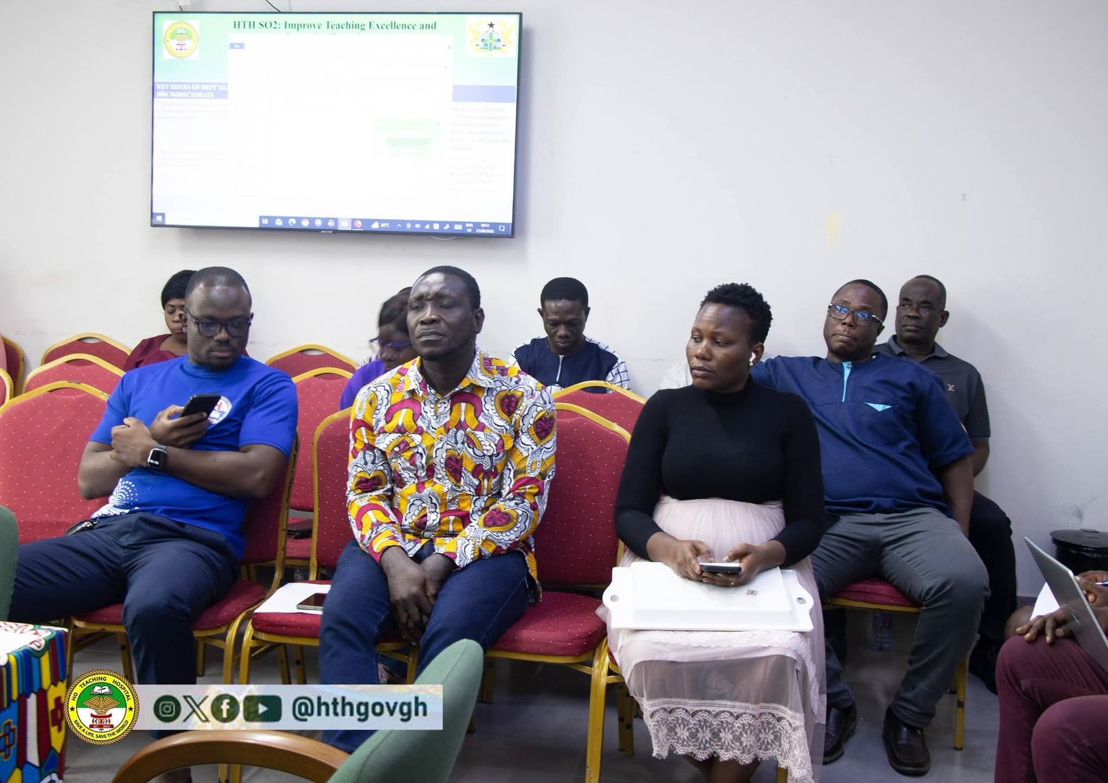Ho Teaching Hospital’s Administration Directorate Assesses Mid-Year Progress to Boost Efficiency