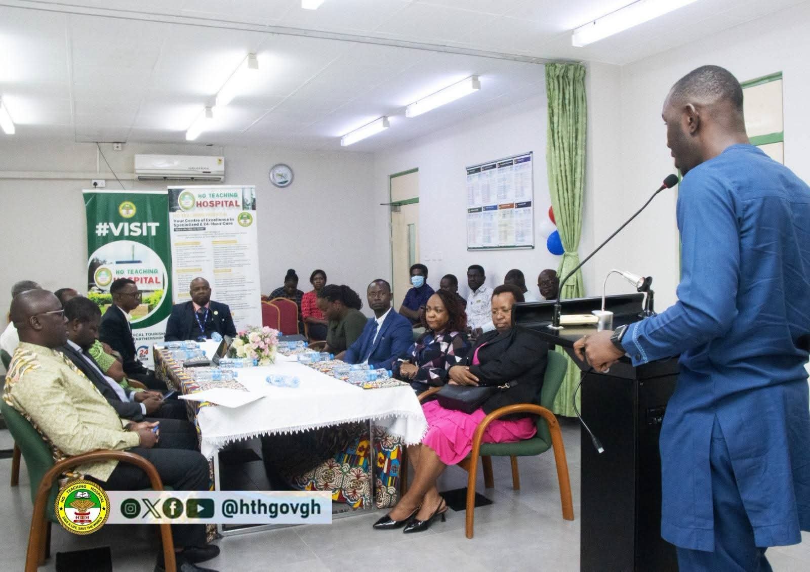 Ho Teaching Hospital’s Administration Directorate Assesses Mid-Year Progress to Boost Efficiency