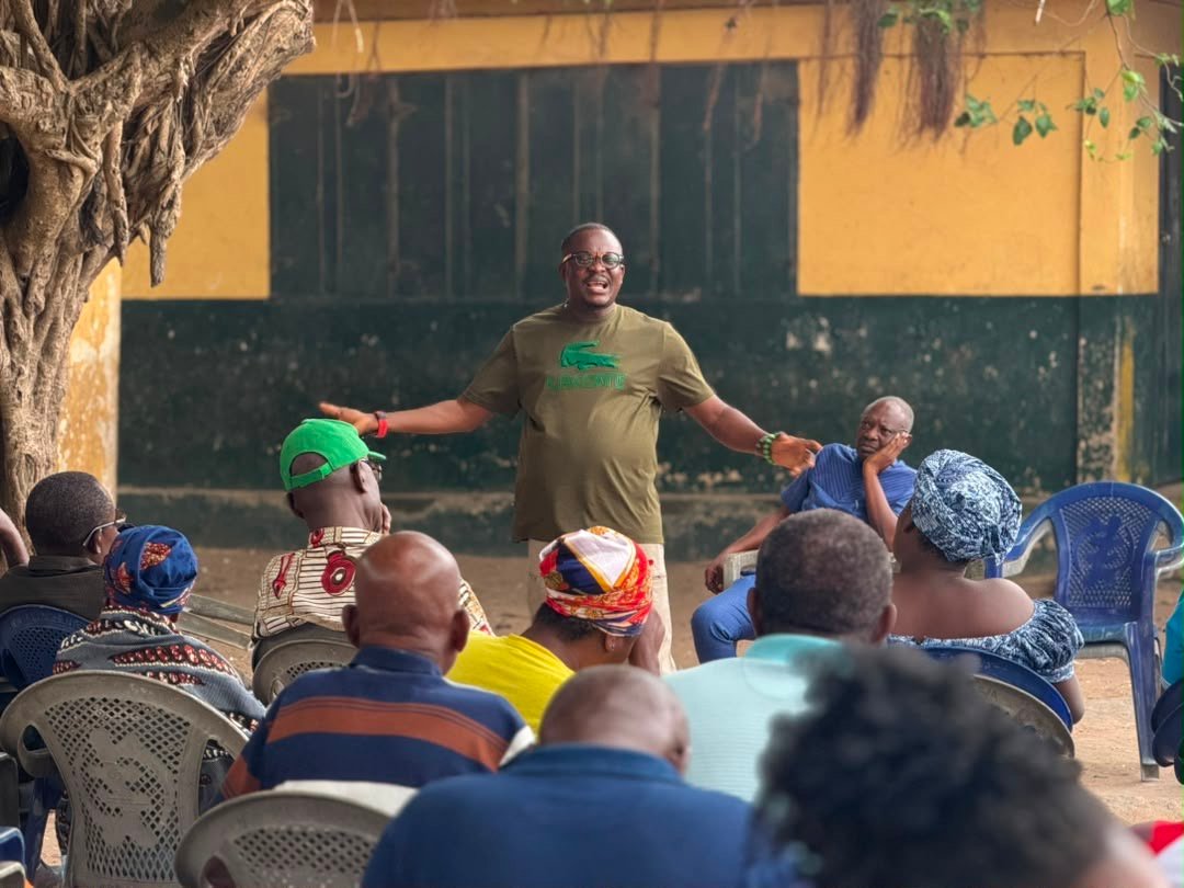 Keta NDC Chairman Aspirant Francis Senanu Dekutse Engages Branch Executives on Familiarisation Tour