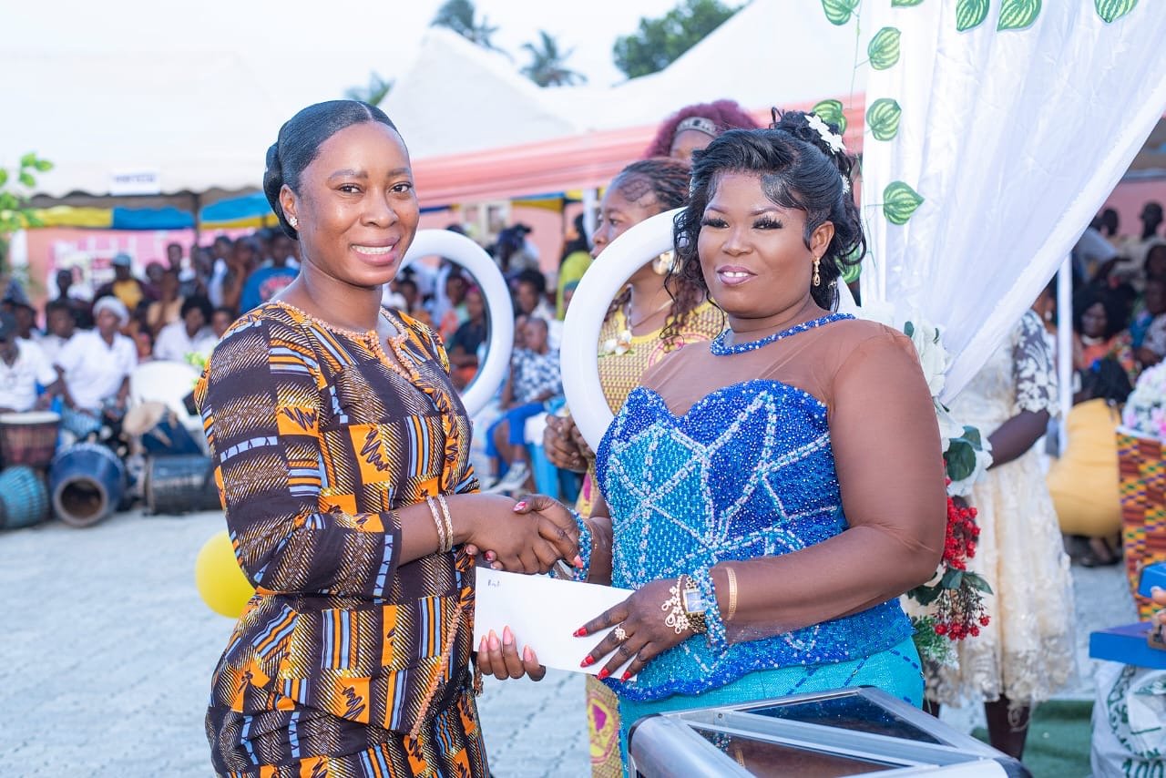 Xornam Favor Dei Champions Skills Development and Women Empowerment at Aflao Graduation Ceremony