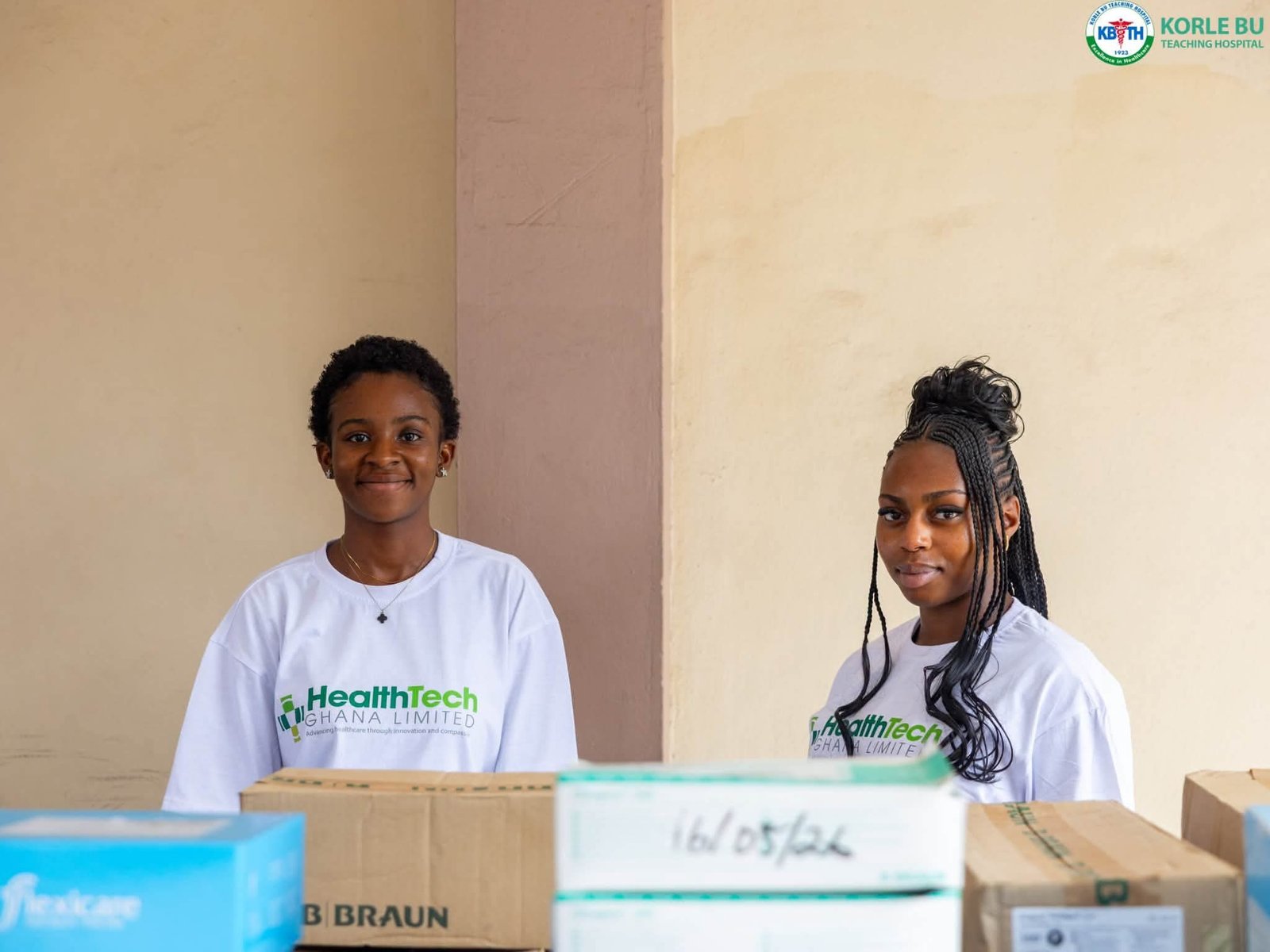 HealthTech Ghana Limited Donates GHS 1.2M Medical Supplies to Korle-Bu