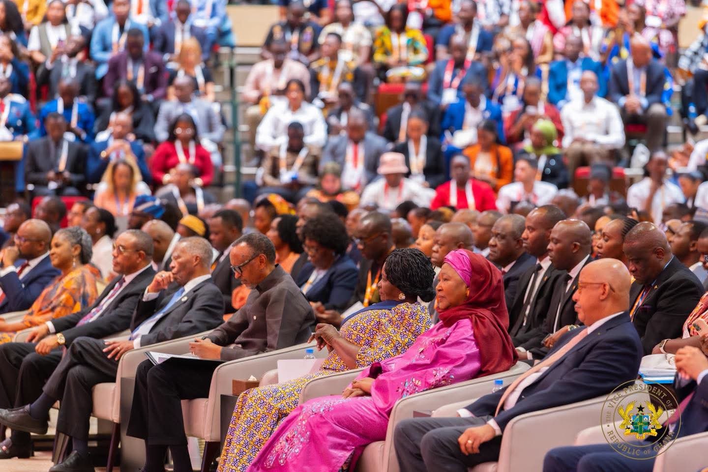 H.E Jane Naana Opoku-Agyemang Attends the Inaugural Africa Mindset Reset Forum in Rwanda